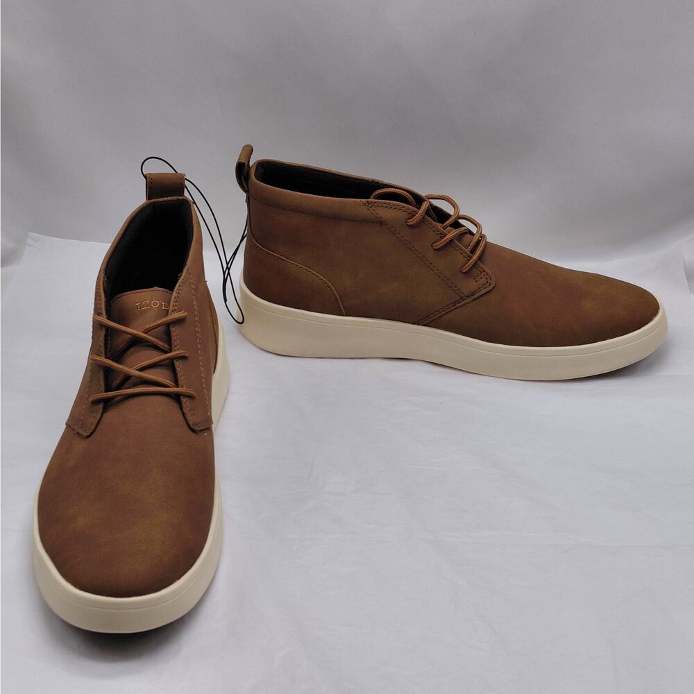 Izod Palmer Men's Chukka Boots Size 10M Brown Lace Up Casual Comfort Shoes - Picture 5 of 11